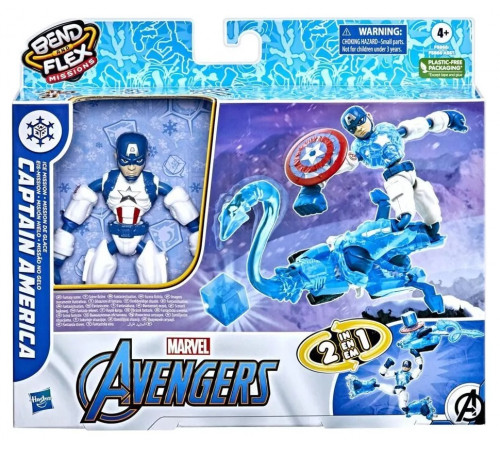 avengers f5866 figurină ben și flex "mission" &icirc;n sort.