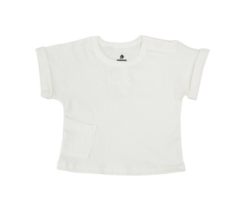 minikin 25062086 Комплект футболка и шорты "naturelle" (р.86) молочный