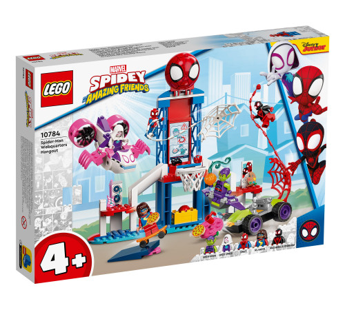  lego marvel 10784 constructor "petrecerea la sediul lui spider-man" (155 el.)