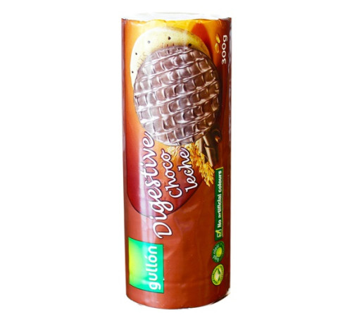 gullon biscuiti cu ciocolată digestive choco leche (300 gr.)
