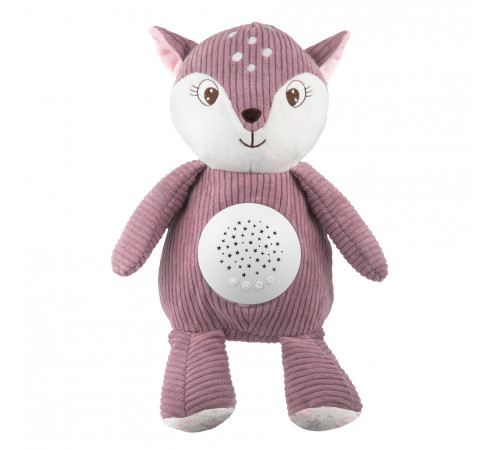 canpol 77/206 jucărie muzicală cu proiector 3-&icirc;n-1 "cerbul" roz