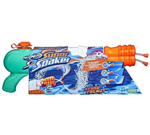  nerf f3891 blaster cu apă "super soaker hydro frenzy"