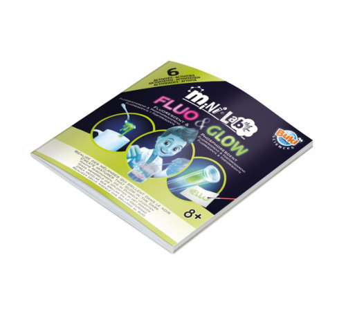 buki bk3011 set de joc "mini laborator fluo & glow"