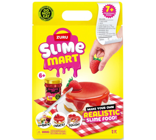  zuru slime mart 15901a Игровой набор "small shopping bag &mdash; strawberry cheesecake"