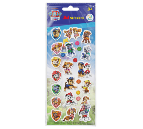  200670 3d наклейки "Щенячий патруль: Приключения начинаются"