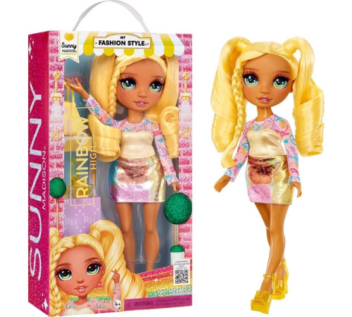 Детский магазин в Кишиневе в Молдове rainbow high 547570 Кукла "sunny madison" серия "my fashion style"