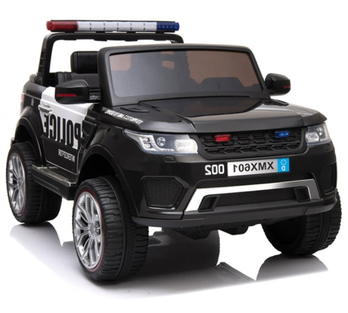  chipolino masinuta electrica cu 2 locuri "suv police" eljpol2s22b negru