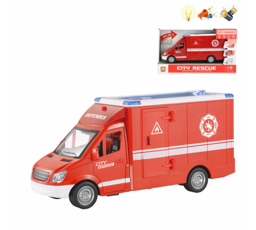 op 200817853 jucărie inerțială "ambulanță" (lumină, sunet) wy597b