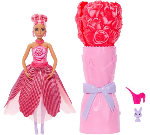 Jucării pentru Copii - Magazin Online de Jucării ieftine in Chisinau Baby-Boom in Moldova barbie jmf59 păpușa petal pop "trandafir roșu"