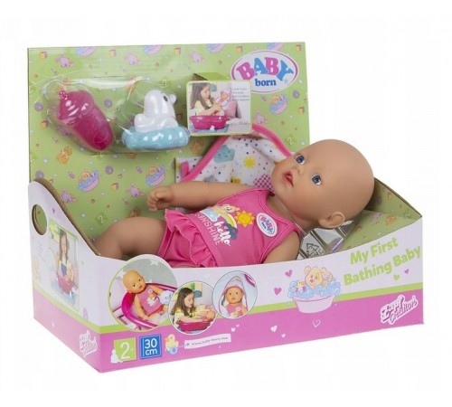 Zapf Creation 827345 Кукла BABY born Веселое купание (30 см.) с аксессуарами zapf creation 827345 Кукла baby born Веселое купание (30 см.) с аксессуарами