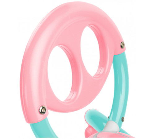toyz-2528 mașină de &icirc;mpins 2&icirc;n1 pentru copii beetle (roz)
