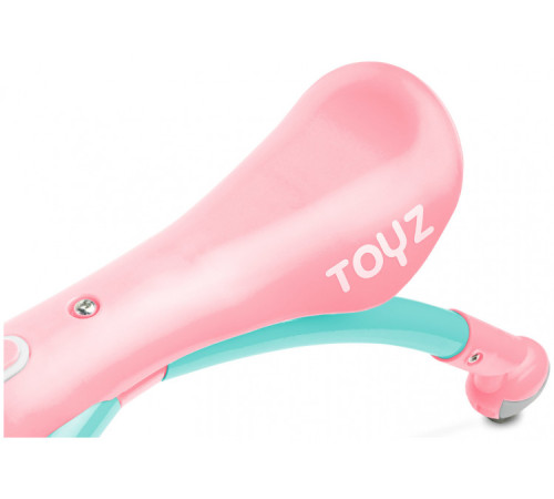 toyz-2528 mașină de &icirc;mpins 2&icirc;n1 pentru copii beetle (roz)