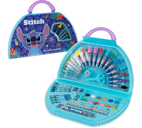 total office stc-1112 Набор для рисования "disney stitch" (50 предметов)