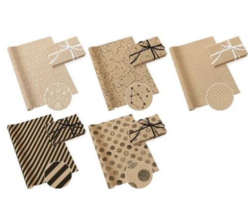  Услуга упаковки детских подарков baby boom (р. средний) в асс.