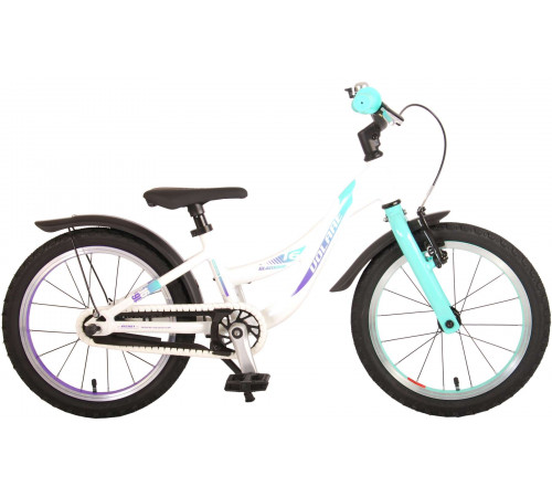 volare 21676 bicicletela 16 "glamour prime collection" alb/mentă