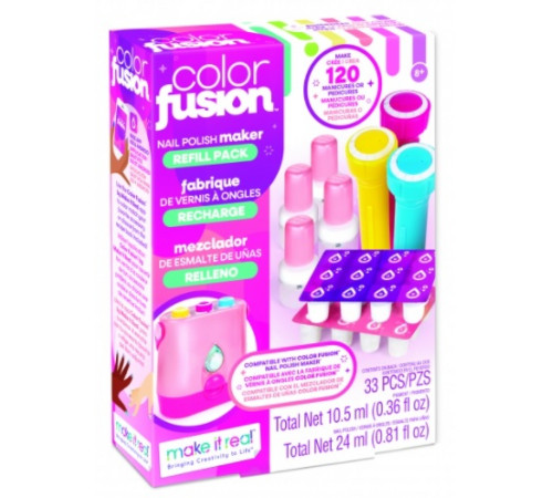 Детский магазин в Кишиневе в Молдове make it real 2563m Набор для творчества "colour fusion booster pack"