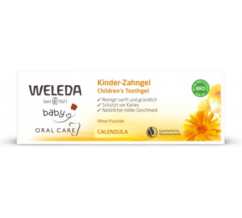 weleda gel de dinți pentru copii cu gălbenele (50 g)