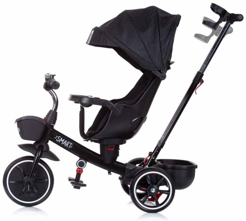 chipolino triciclu smart trksa02201ra negru