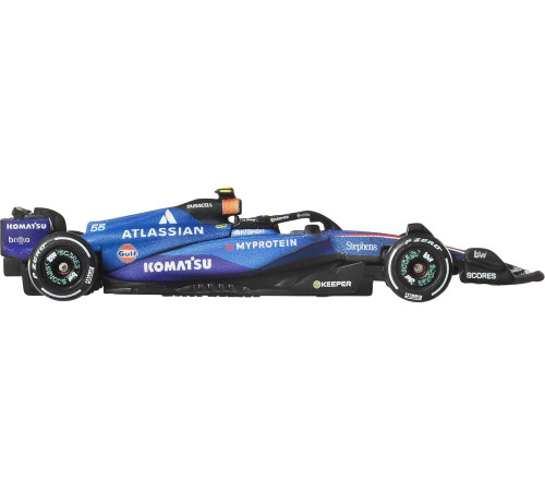 hot wheels jkd85 model de colecție "premium f1 williams racing carlos sainz" (1:64)