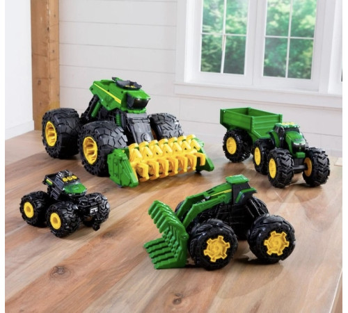 tomy Машина-трактор john deere monster treads 37929 33286