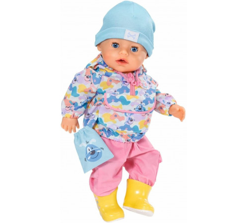 zapf creation 832035 Набор одежды для куклы "baby born deluxe walk the dog outfit" (43 см.)