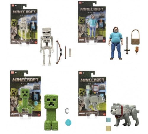 minecraft jfr44 figurină minecraft (10 cm) în sort.