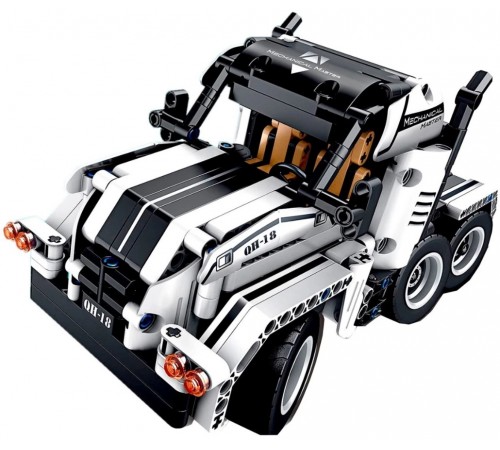 xtech bricks 8018 constructor cu telecomandă 2-în-1 "camion" (379 el.)