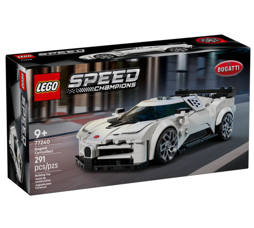  lego speed ​​champions 77240 Конструктор "Спортивный гиперкар bugatti centodieci" (291 дет.)
