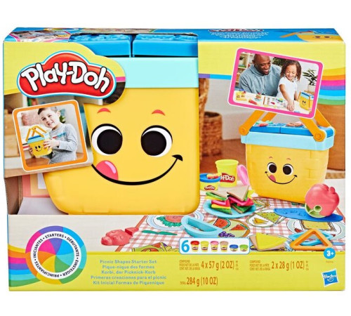 play-doh f6916 set de joc "coș de picnic"