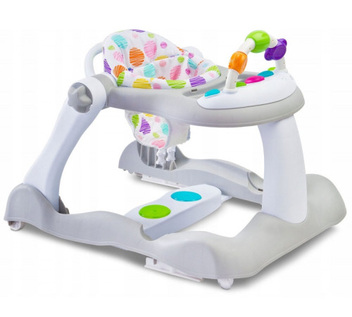 toyz 2050 Ходунки 3 в 1 "bounce" серый