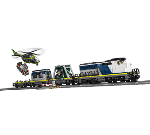 lego city 60508 constructor "jaf &icirc;n trenul poliției" (1313 el.)