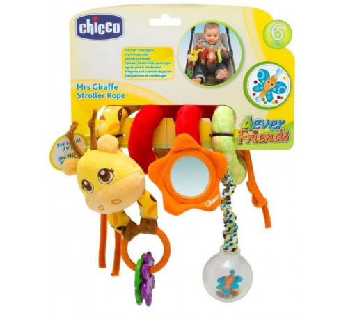 Детский магазин в Кишиневе в Молдове chicco 720100 Игрушка-спираль "Джунгли на прогулке"
