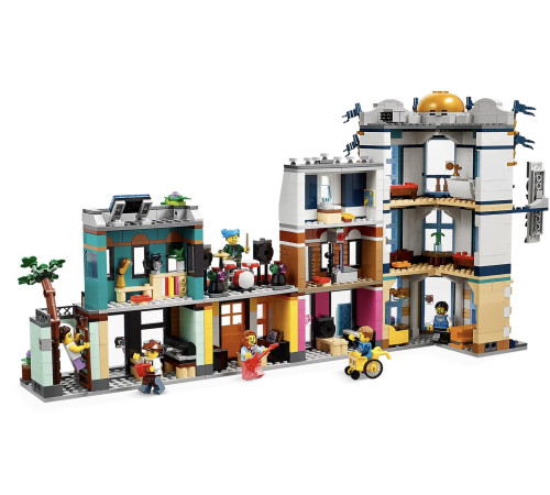 lego creator 31141 Конструктор 3в1 "Главная улица" (1459дет.)