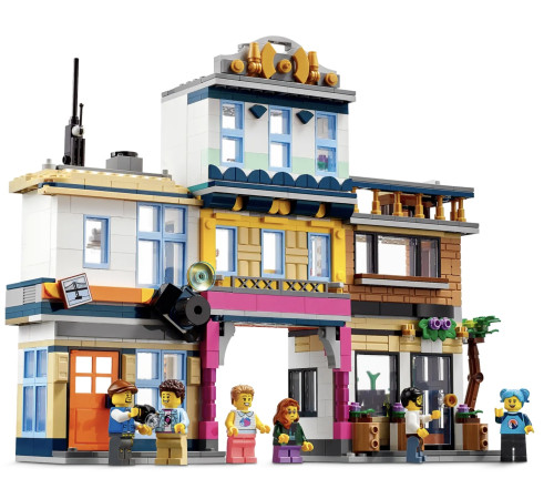 lego creator 31141 Конструктор 3в1 "Главная улица" (1459дет.)