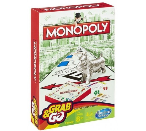 Jucării pentru Copii - Magazin Online de Jucării ieftine in Chisinau Baby-Boom in Moldova hasbro b1002 joc rutier "monopoly"