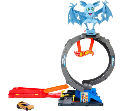 hot wheels htn78 Игровой набор "city bat loop attack"