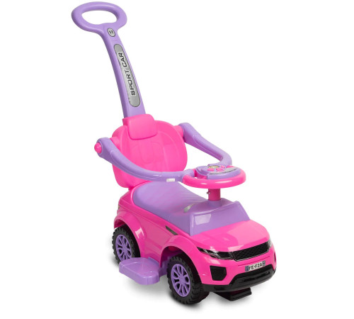 toyz-25781 Машина с ручкой "sport car" розовый