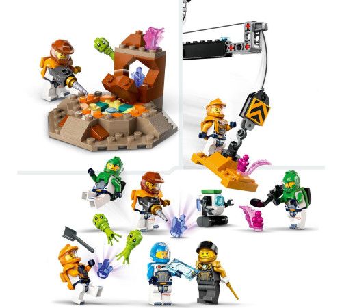 lego city  60434 Конструктор "Космическая база и ракетная платформа" (1422 дет.)