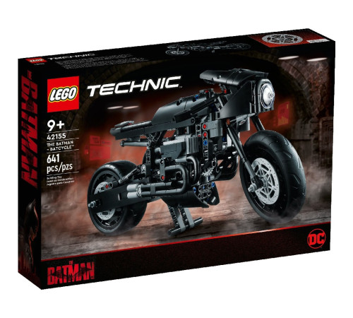 lego technic 42155 constructor "batman batcycle" (641 el.)