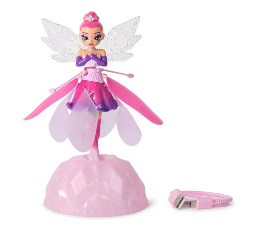 hatchimals 6068672 păpușă interactivă "zâna zburătoare"