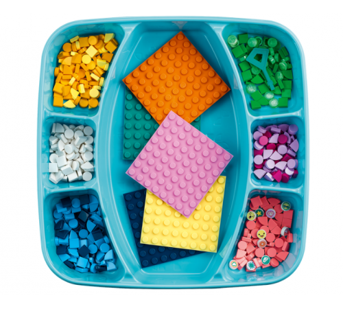 lego dots 41957 constructor "mega pachet cu petice adezive" (486 el.)