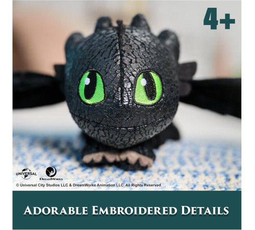 spin master 6072913 d jucărie moale "toothless" (30 cm)