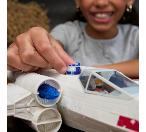 star wars g0768 set de joacă "nava x-wing a lui luke skywalker" (35 cm)