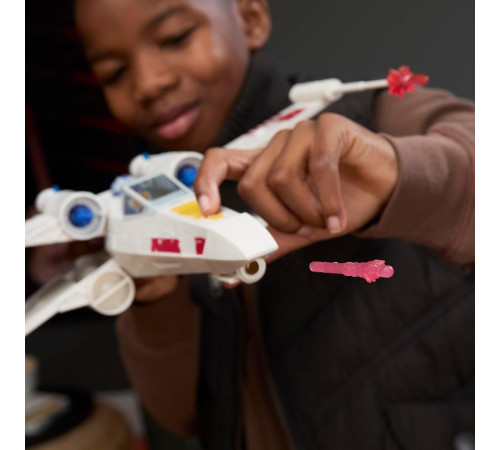 star wars g0768 set de joacă "nava x-wing a lui luke skywalker" (35 cm)
