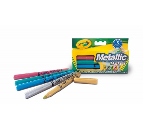 crayola 58-5054 carioce de culori metalic (5 buc.)