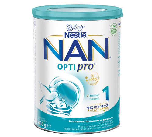lapte praf mega pack nan optipro 1 (6 х 800) 4800 gr. 