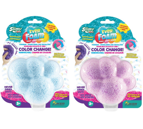  slimy 38005s slime care &icirc;și schimbă culoarea "ever-foam color change" (in sort.)