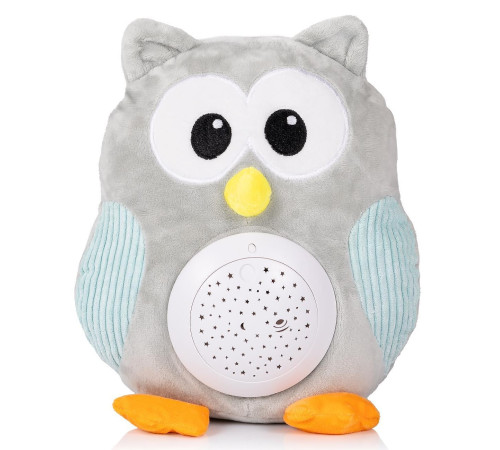  chipolino pil025020owl jucărie de pluș cu proiector și muzică "bufniță"