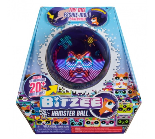 Jucării pentru Copii - Magazin Online de Jucării ieftine in Chisinau Baby-Boom in Moldova Spin Master Bitzee 6072283 Animal de companie interactiv digital "Pet Hamster Ball"  spin master bitzee 6072283 animal de companie interactiv digital "pet hamster ball"
