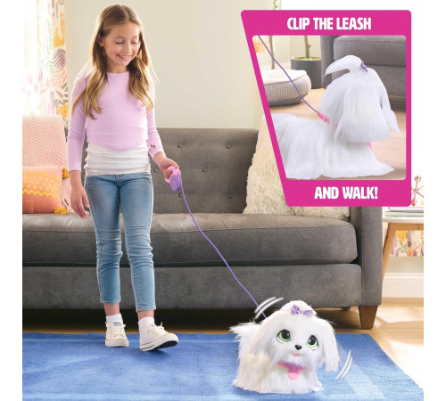 furreal friends 28119 Интерактивная игрушка "Щенок Гого на прогулке "